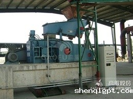 两齿辊破碎机客户现场