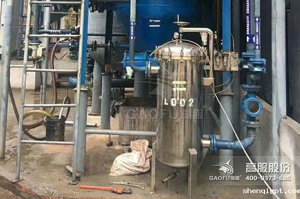 袋式过滤机客户现场