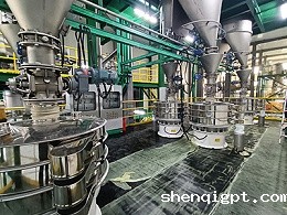 超声波振动筛客户现场