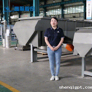 直线振动筛现场
