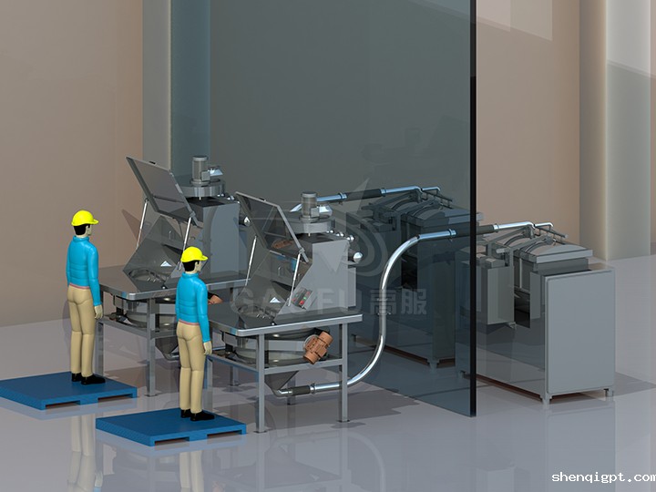 客户现场3D系统展示